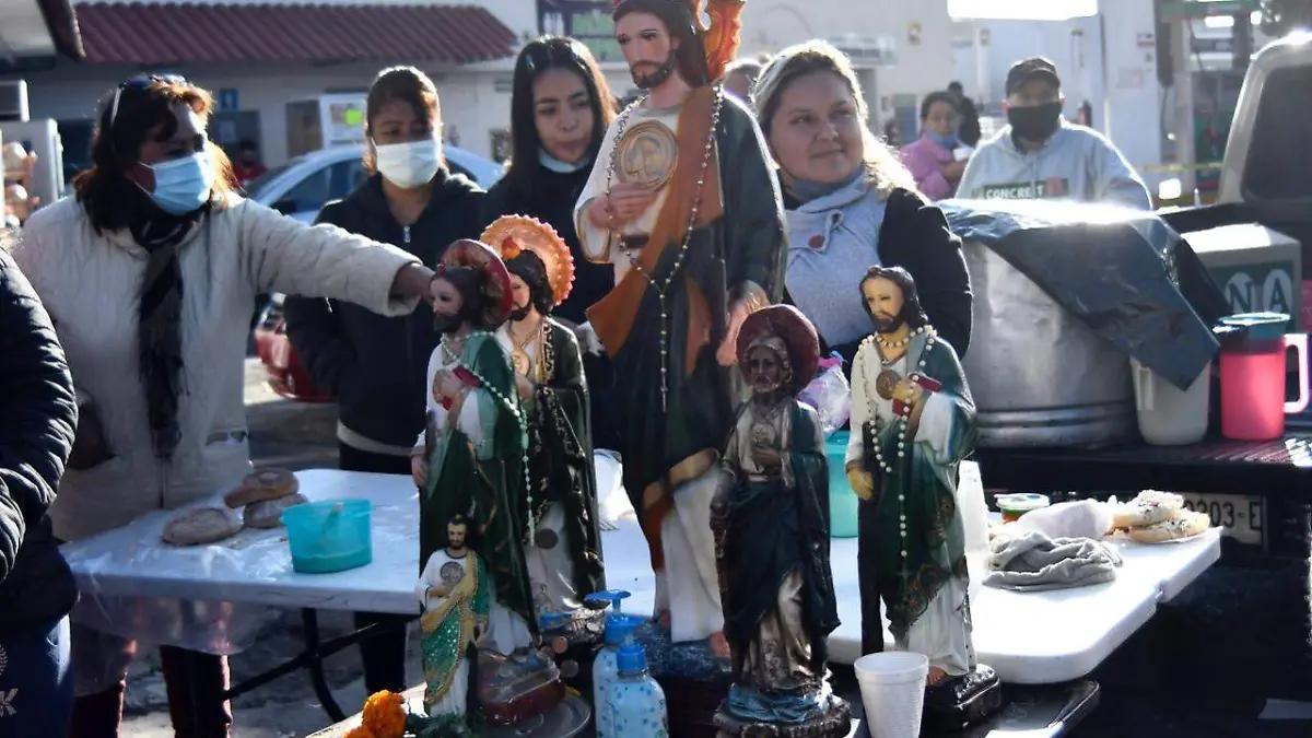 4 festejan a San Judas Tadeo